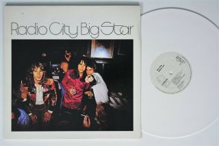 Big Star Radio City Line Lp Nm German Pressing White Vinyl