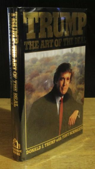 Donald Trump Signed Book The Art Of The Deal Official 1987 First Edition