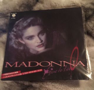 Madonna - Live To Tell - White Vinyl 7” Single W/insert Rare Japanese Pressing