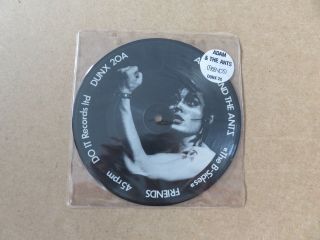 Adam And The Ants The B - Sides Do It Records Uk 7 " Picture Disc Pressing Dunx20