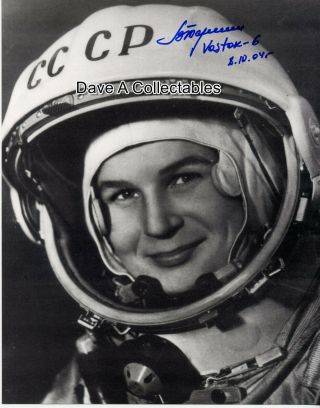 Valentina Tereshkova Signed In Person - Cosmonaut - First Woman In Space - D4268