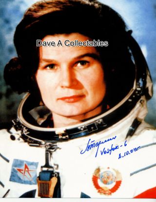 Valentina Tereshkova Signed In Person - Cosmonaut - First Woman In Space - D4269