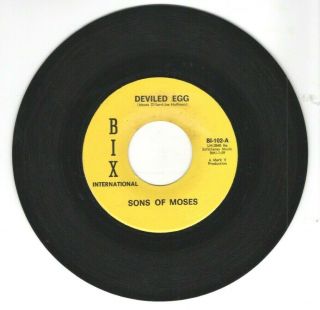 Funk 45 Rpm - Sons Of Moses On Bix Records