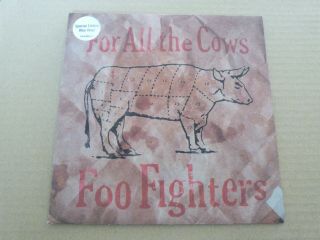 Foo Fighters - For All The Cows - Special Edition Blue Vinyl - / Ex