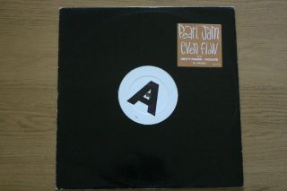 Pearl Jam - Even Flow (scarce 2 Trk 12 " Promo Vinyl Single)