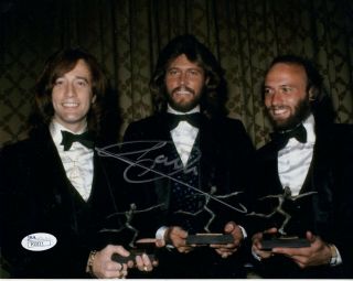 Barry Gibb Hand Signed 8x10 Color Photo Best Bee Gees Photo Ever Jsa