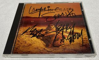Alice In Chains Dirt Signed Cd Layne Staley Autographed Grunge Jerry Cantrell