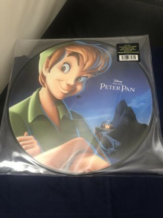 Music From Walt Disney’s Peter Pan Picture Disc Vinyl Rare