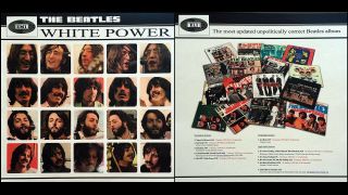 The Beatles - " White Powr " Lp Color Vinyl " Unpolitically Correct Beatles Album "