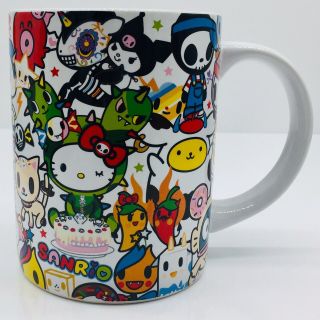 Tokidoki X Sanrio Characters Ceramic Coffee Tea Mug Hello Kitty Nib Kawaii