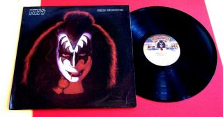 1978 Kiss Lp - 1st Pressing - Gene Simmons (solo) - Org Casablanca - Nblp - 7120