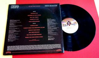 1978 KISS LP - 1ST PRESSING - GENE SIMMONS (SOLO) - ORG CASABLANCA - NBLP - 7120 3