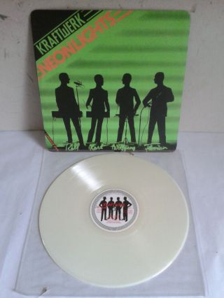 Kraftwerk Neon Lights.  Limited Edition 12 ",  Special Luminous " Glow In The Dark "