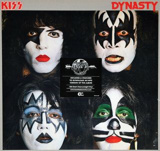 Kiss - Dynasty,  2014 Eu 180g Vinyl Lp,  -