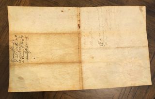James Madison & James Monroe Signed Autographed Land Deed - Authentic 4