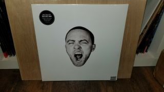 Mac Miller Go:od Am Silver Colored Vinyl Record 2lp Limited Edition