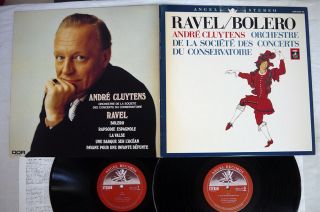 Cluytens Ravel Bolero/la Valse Angel Dor - 0138,  9 Japan Audiophile Vinyl 2lp