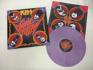 Kiss Sonic Boom Vinyl Lp Record.  Rare.  Kill,  Monster,  Rock,  Dynasty,  Crazy,  Love