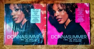 Donna Summer - I Will Go With You - 2 X 12  Single Vinyl Set - Us Remixes -