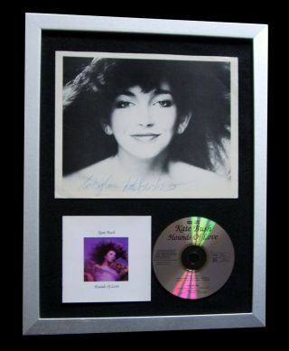 Kate Bush,  Signed,  Framed,  Hounds Of Love=100 Authentic,  Express Global