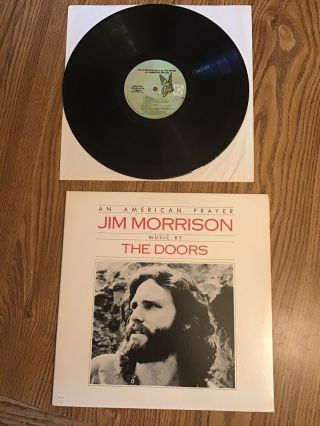 The Doors Jim Morrison " An American Prayer " 1978 Lp In Near Cond W/booklet