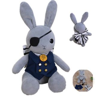 18  Anime Black Butler Kuroshitsuji Doll Ciel Plush Doll Peter Rabbit Toy Gift
