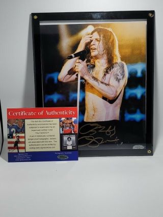 Ozzy Osbourne Black Sabbath Signed Autographed 8x10 Photo Picture