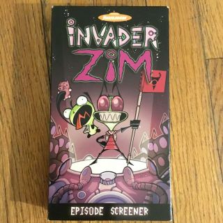 Invader Zim Promotional Episode Screener Vhs Jhonen Vasquez Nickelodeon