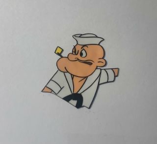 1960s Popeye The Sailor Cartoon Production Animation Cel