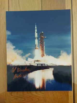 Apollo 15 Al Worden Signed Photograph