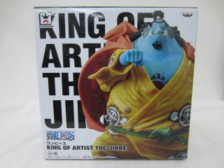 " From Japan " One Piece King Of Artist The Jinbe Figure Banpresto 10