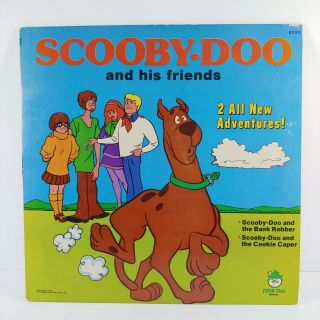 Scooby Doo & His Friends Lp Vinyl Record (1978) Peter Pan Records 2 Stories