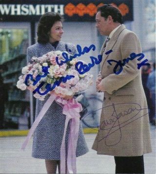 David Jason & Tessa Peake Jones Hand Signed Only Fools & Horses Autographed Pic