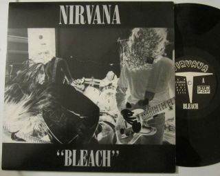 Nirvana " Bleach " Sub Pop Records 2000s Pressing