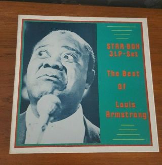 The Best Of Louis Armstrong - 3 × Vinyl,  Lp - Box Set