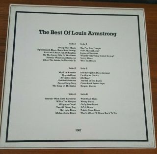 The Best Of Louis Armstrong - 3 × Vinyl,  LP - Box Set 3