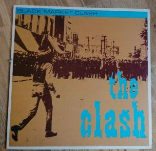 The Clash 10 " Lp Black Market Clash Usa Epic 1st Press ££