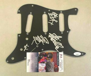 Loudness (japan Metal Band) Signed Autograph Strat Guitar Pickguard X5 Jsa