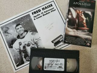 Fred Haise Autograph Items