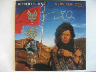 Robert Plant - Autographed 1988 Solo Album - Hand Signed By Led Zeppelin Legend