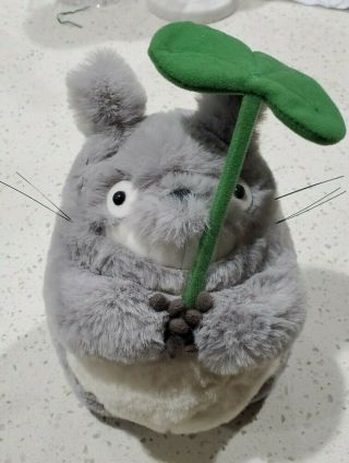 Official Studio Ghibli My Neighbor Totoro Plush Toy 9.  5 Inch Tall Nwt