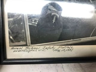 Vintage Dwight Eisenhower signed B&W School Safety Patrols photo Autographed 3