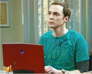 Jim Parsons Signed Big Bang Theory Photo Uacc Reg 242 (8)