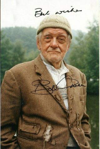 Bbc Last Of The Summer Wine Autographed Cast Photo Signed 5x3 By Bill Owen