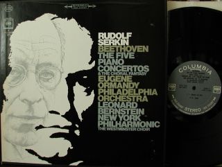 Rudolf Serkin/beethoven: The 5 Concertos Columbia Stereo Box Set