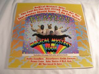The Beatles,  Magical Mystery Tour Vinyl Record Album With Booklet,  Apple,  1971