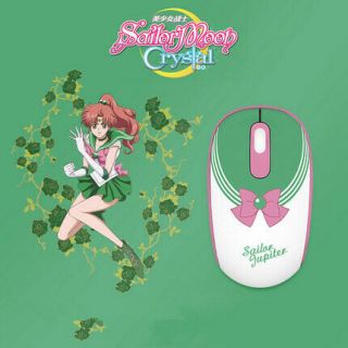 Sailor Moon Senshi Wireless Gaming Mouse Mercury Jupiter Venus Mars Usb Gift Hot