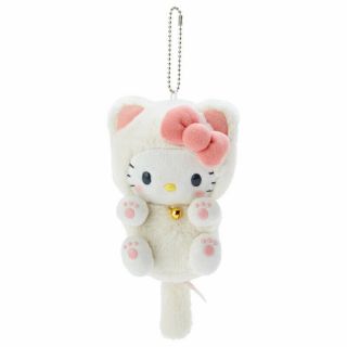 Hello Kitty Cat Mascot Holder Mini Plush Doll Sanrio Kawaii 2021