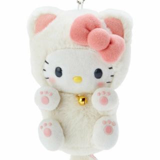 Hello Kitty cat mascot holder mini Plush Doll Sanrio Kawaii 2021 2