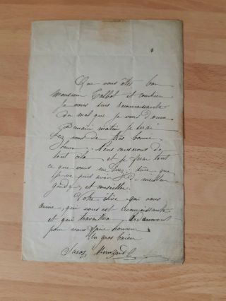 Sarah Bernhardt / Autographed Letter - Signed - Controversial Subject
